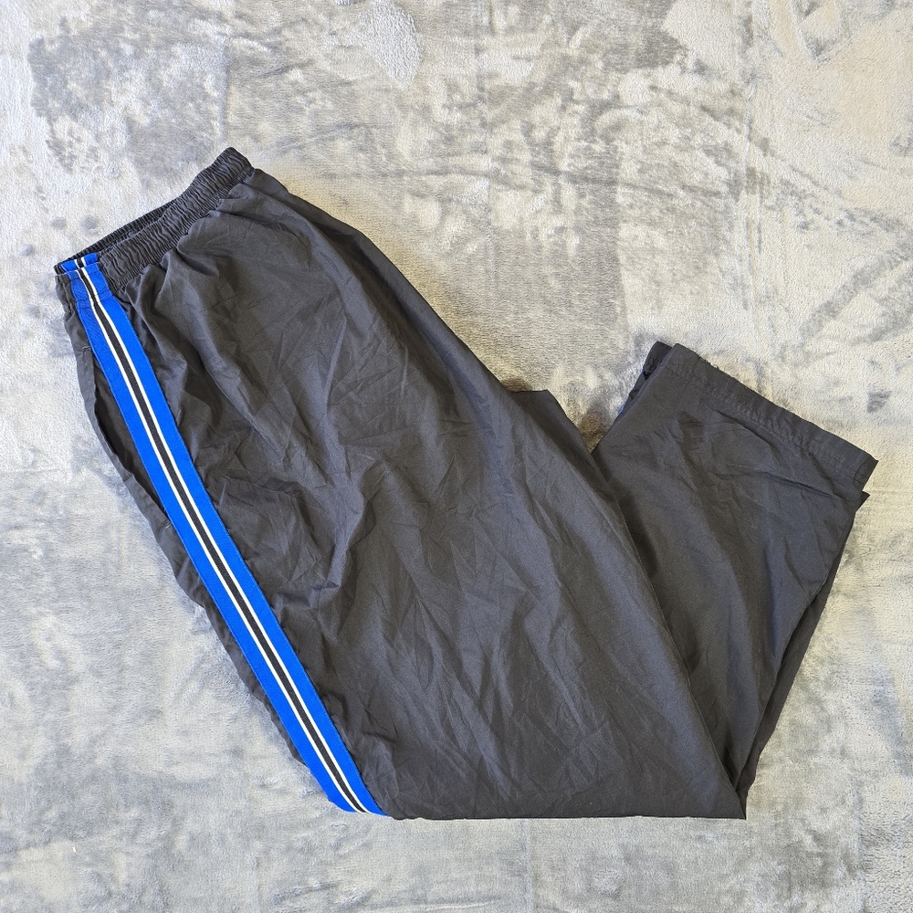 Vintage Y2K Russell Athletics Track Pants Water Resistant Striped Windbreker XL
